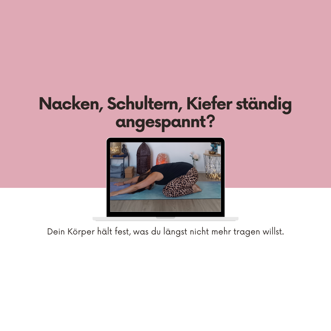 Nacken, Schultern, Kiefer ständig angespannt?